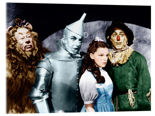Stampa su vetro acrilico The Wizard of Oz I