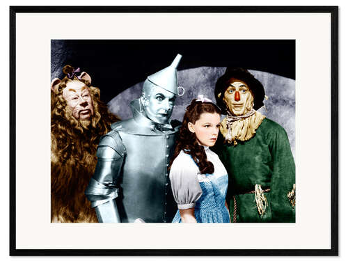 Ingelijste kunstdruk The Wizard of Oz I