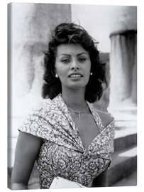 Tableau sur toile Sophia Loren
