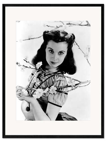 Impression artistique encadrée Vivien Leigh