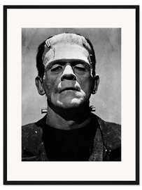 Gerahmter Kunstdruck Boris Karloff als Frankenstein