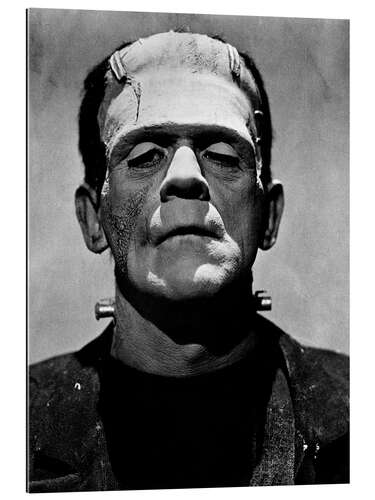 Quadro em plexi-alumínio Boris Karloff as Frankenstein