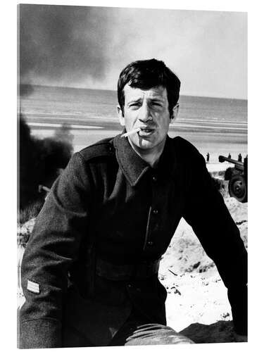 Acrylic print WEEKEND AT DUNKIRK, Jean-Paul Belmondo, 1964