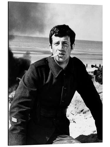 Aluminium print WEEKEND AT DUNKIRK, Jean-Paul Belmondo, 1964