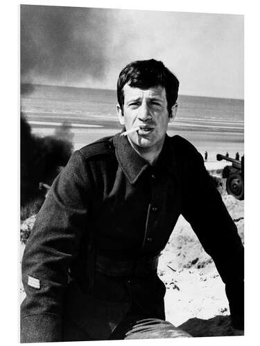 PVC print WEEKEND AT DUNKIRK, Jean-Paul Belmondo, 1964