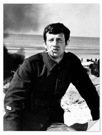 Naklejka na ścianę WEEKEND AT DUNKIRK, Jean-Paul Belmondo, 1964