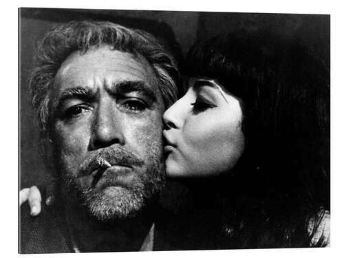 Galleritryk Zorba the Greek, Anthony Quinn med Eleni Anousaki