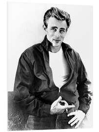 Hartschaumbild James Dean 1955