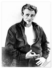 Wandsticker James Dean 1955