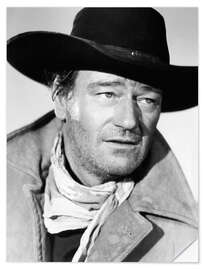 Adesivo murale John Wayne nei panni di un cowboy