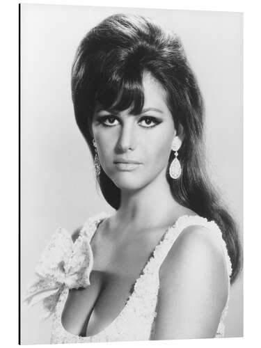 Aluminium print Claudia Cardinale I