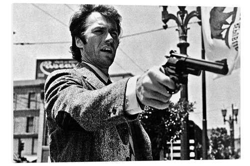 PVC-taulu Clint Eastwood in Dirty Harry