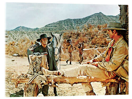 Acrylic print Henry Fonda, Charles Bronson - Once Upon a Time in the West