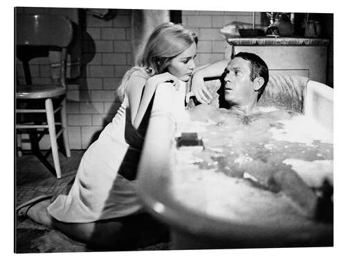 Alubild Tuesday Weld und Steve McQueen in Cincinnati Kid