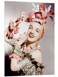 Tableau en PVC Carmen Miranda