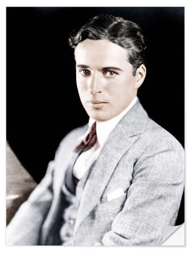 Wandsticker Junger Charlie Chaplin