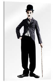 Gallery print Charlie Chaplin with Bamboo Stick