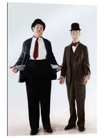 Gallery print Laurel &amp; Hardy with empty pockets