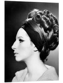 Aluminium print Barbra Streisand