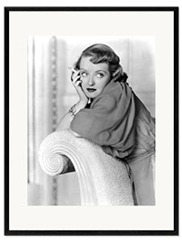 Framed art print MARKED WOMAN, Bette Davis