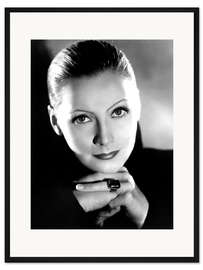 Gerahmter Kunstdruck Greta Garbo