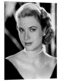 Gallery Print Grace Kelly mit Perlenkette, 1953