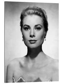 Gallery print Grace Kelly with Earrings