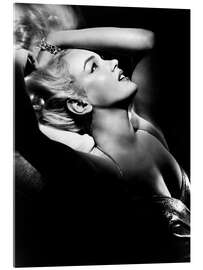 Acrylglasbild  Marilyn Monroe im Profil