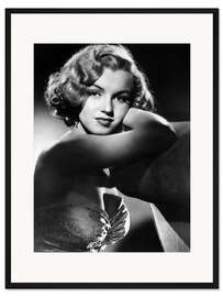 Gerahmter Kunstdruck Marilyn Monroe Verträumt