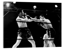 Obraz na szkle akrylowym  Max Schmeling fights against Joe Louis