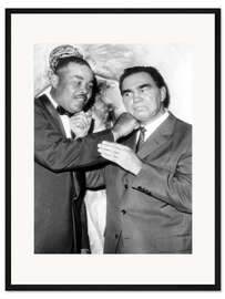 Gerahmter Kunstdruck Max Schmeling und Joe Louis