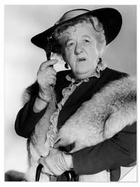 Wall sticker Margaret Rutherford