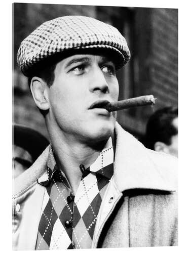 Acrylic print Paul Newman - Somebody Up There Likes Me