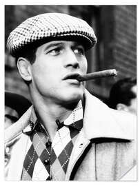 Naklejka na ścianę Paul Newman - Somebody Up There Likes Me