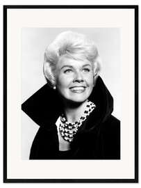 Ingelijste kunstdruk Doris Day, begin jaren 60
