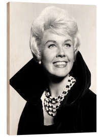 Wood print Doris Day, early 1960s