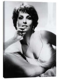 Leinwandbild Gina Lollobrigida