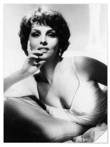 Vinilo para la pared Gina Lollobrigida