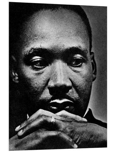 Foam board print Martin Luther King Jr.