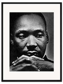 Gerahmter Kunstdruck Martin Luther King Jr. 
