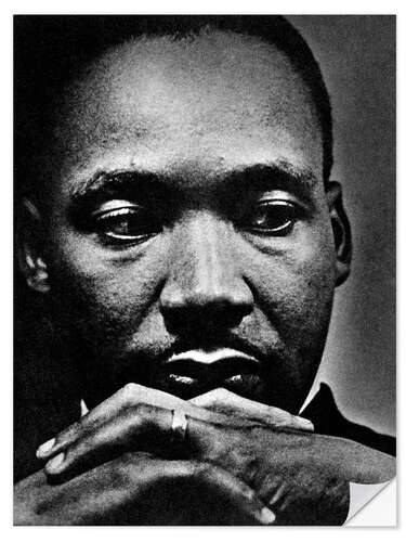 Naklejka na ścianę Martin Luther King Jr.