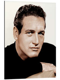 Magnettafel Paul Newman Portrait