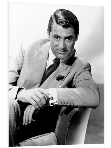 Hartschaumbild Cary Grant Portrait I