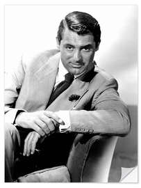 Muursticker Cary Grant Portrait I