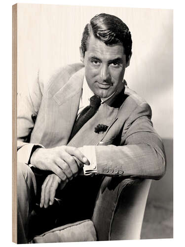 Trätavla Cary Grant Portrait I