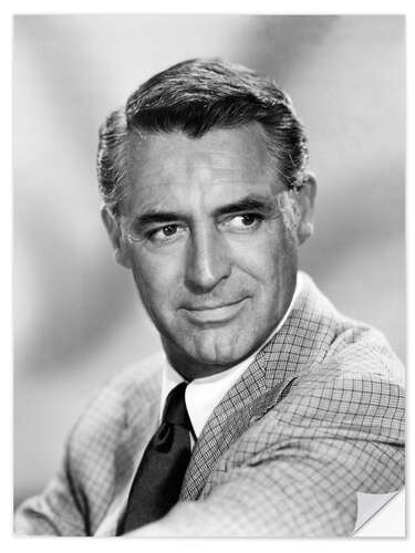 Selvklebende plakat Cary Grant Portrait II