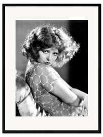 Kehystetty taidepainatus Clara Bow, 1932