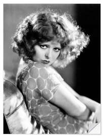 Naklejka na ścianę Clara Bow, 1932