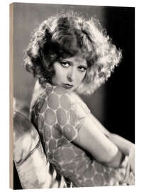 Wood print Clara Bow, 1932