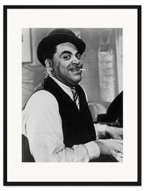 Gerahmter Kunstdruck Fats (Thomas) Waller